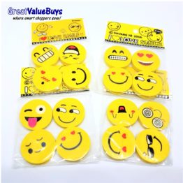 smiley eraser stationery for kids goodie bag