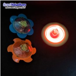 light up spinning top spinner kids goodie bag toy loot bag party favour