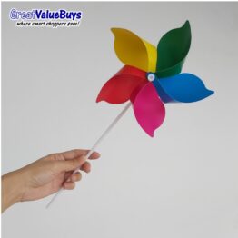 diy windmill pinwheel rainbow craft goodie bag science