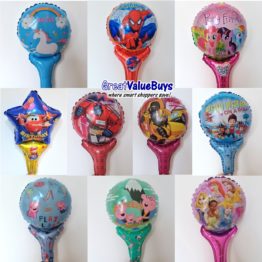 inflatable handheld foil balloon goodie bag gift
